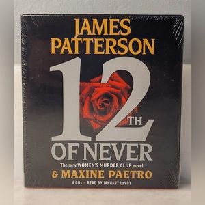James Patterson 12th of Never Audiobook CDs